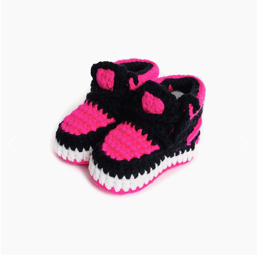 Handmade Baby Crochet - Pink 1